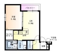フジパレス吉田ノースの間取り画像