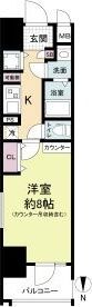 La Douceur玉造の間取り画像