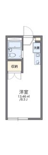 レオパレス池田下Iの間取り画像