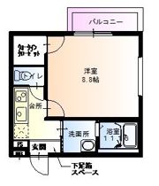 フジパレス遠里小野II番館の間取り画像