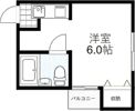 ハイツゆりの間取り画像