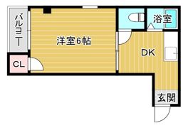 リバティ都島の間取り画像