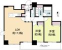 クロスレジデンス大阪新町の間取り画像