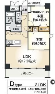 LAVIS（ラヴィ）の間取り画像