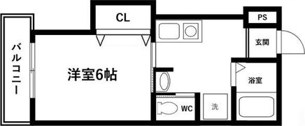 第2門口マンションの間取り画像