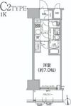 エスリード阿波座ラグジェの間取り画像