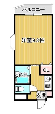 ビレッジ紅梅の間取り画像