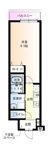 フジパレス新森古市の間取り画像