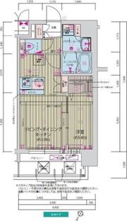 プレリス鶴見緑地グランガーデリアの間取り画像