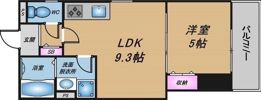クリエオーレ横堤の間取り画像