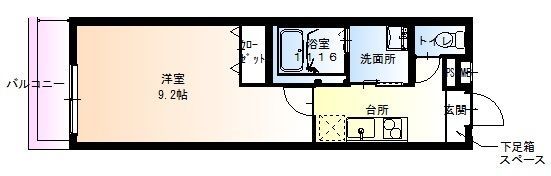 フジパレス横堤III番館の間取り画像