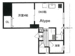 DMハイツ鴫野の間取り画像