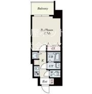 S-RESIDENCE緑橋駅前の間取り画像