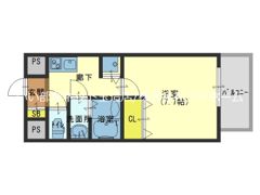 S-RESIDENCE緑橋駅前の間取り画像
