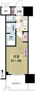 セレニテ本町東リアンの間取り画像