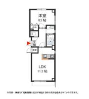 ジュノー IIIの間取り画像