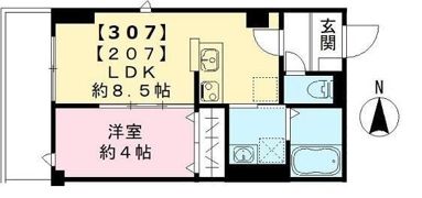 Maison Blanche Nagaiの間取り画像