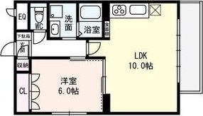 メゾンケーエス・ヒロの間取り画像