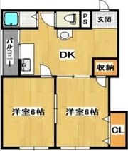 マンション丸保の間取り画像