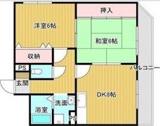 クリーンポート住吉の間取り画像