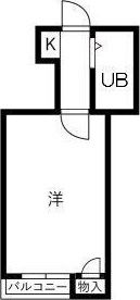 ハセロイヤル南住吉の間取り画像