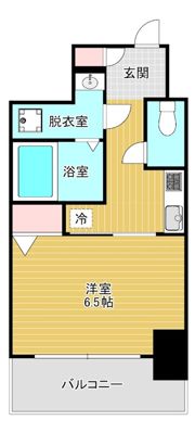 LUMINOUS天王寺舟橋の間取り画像