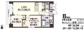 メゾン アッシュの間取り画像