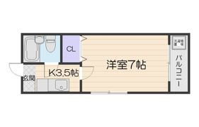 第IIコーポリーブルの間取り画像