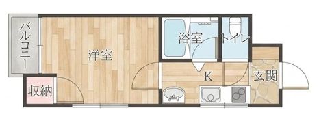 パークライフ住吉の間取り画像