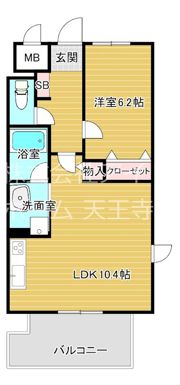 サプリエールの間取り画像