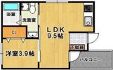 Fmaison住之江の間取り画像