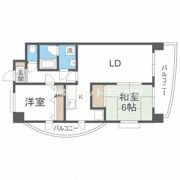 ペガサス2番館住之江の間取り画像