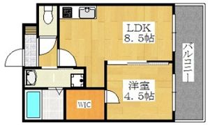シスイル平野の間取り画像