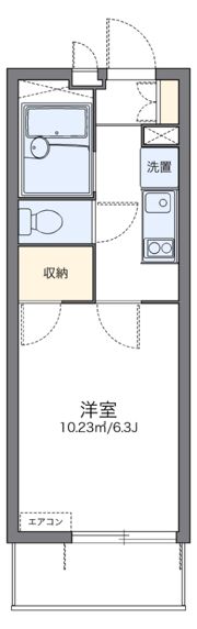 レオパレスセブンスヒルVの間取り画像