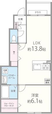 シエスタ千里丘の間取り画像