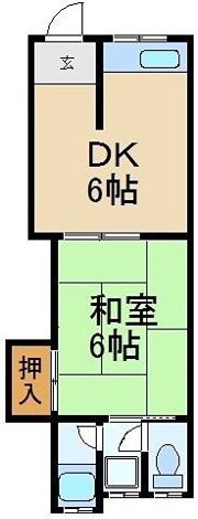 トミーハイツ光善寺の間取り画像