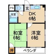 桜園ロイヤルライフの間取り画像