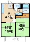 ハイツ川中の間取り画像