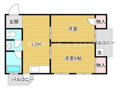 メゾン住吉の間取り画像