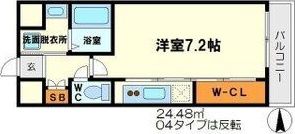 プレッツァ新大阪の間取り画像
