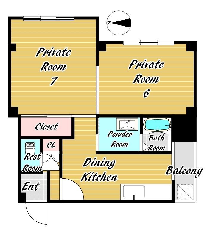 間取図