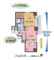 アークアベニューアベノの間取り画像