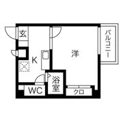 パークハウスナンバの間取り画像