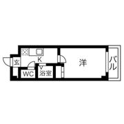 パークハウスナンバの間取り画像