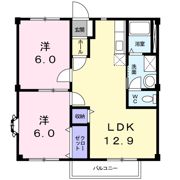 H・Nガーデンハイツ1の間取り画像