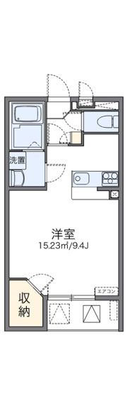 レオネクストエクレール北今市の間取り画像