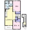 アンソレイエ （小瀬町）の間取り画像