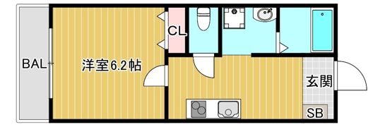みおつくし都島の間取り画像