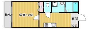 みおつくし都島の間取り画像