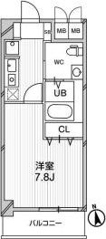 メゾン夕陽ヶ丘の間取り画像
